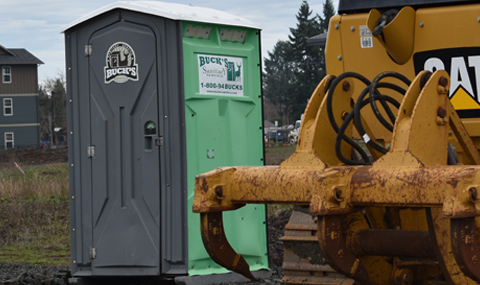 Portable restrooms for construction sites and agriculture